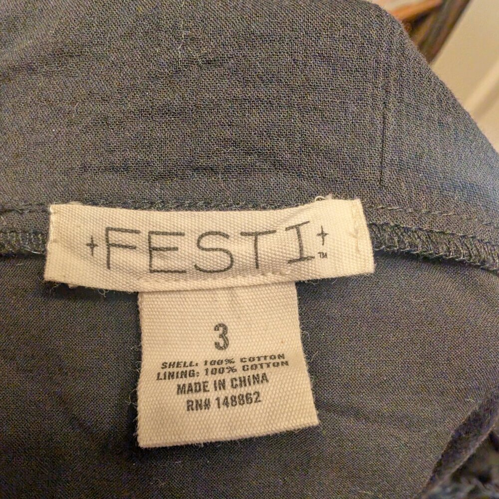 Torrid Festi Smocked Crinkle Gauze Tiered Skirt 3X - Picture 4 of 4